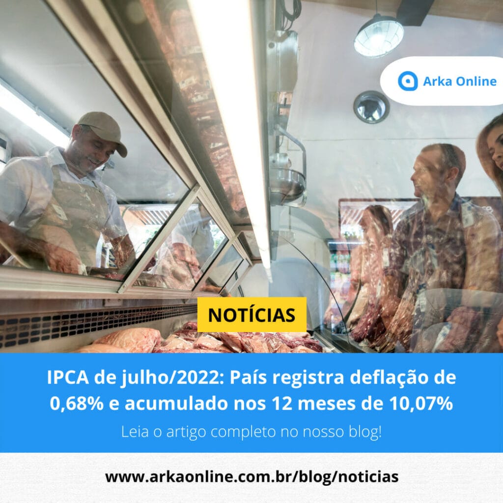 IPCA julho 2022