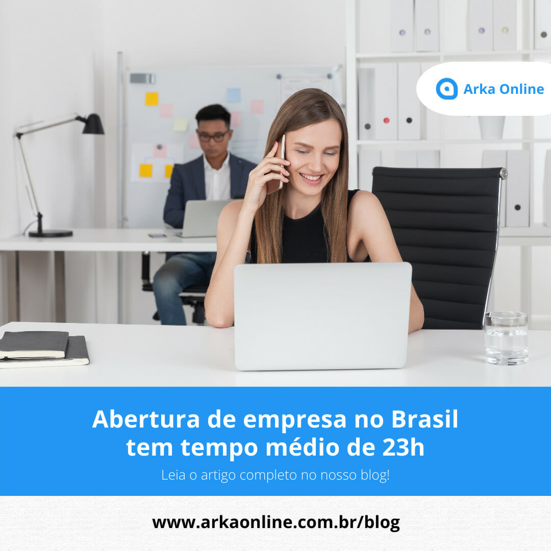 Abertura de empresa no Brasil tem tempo médio de 23h