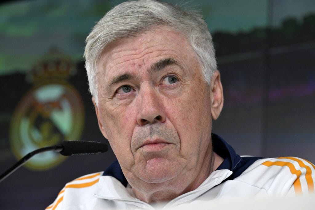 Ancelotti evita avaliar jogadores antes de adeus ao Real: "Nunca vou criticar quem me deu alegrias" | futebol espanhol 1 gettyimages 2214917467