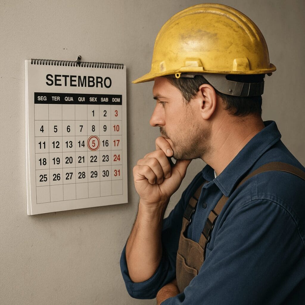 Trabalhar no feriado de 7 de setembro domingo relogio marca folga ou rendimento