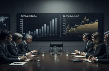 EUA: Ouro e Bitcoin como ‘arma secreta’ para apagar US$37 trilhões em dívida até 2027 e impactar sua riqueza!