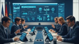 Cena de reunião do governo com membros do executivo federal, tecnologia e controle, promovendo integridade pública
