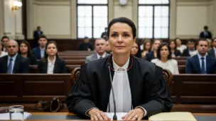 Juíza do Rio de Janeiro proíbe cobrança de mais de 30% do salário de consumidor superendividado, em tribunal com sala de audiência ao fundo