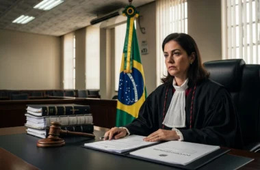 Juíza de Belém ordena correção de escritura de terreno por erro de cartório, garantindo a verdade registral e direitos da proprietária.