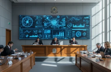Inteligência Artificial no Judiciário brasileiro: A revolução da eficiência ou o risco da injustiça? Entenda a urgência da transparência e avaliação.