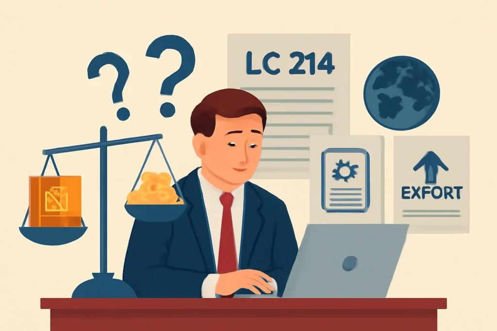 LC 214: A Nova Lei Tributária Resolveu as Antigas Dúvidas sobre Exportação de Serviços e Bens Imateriais? 1 newsai 9960366725