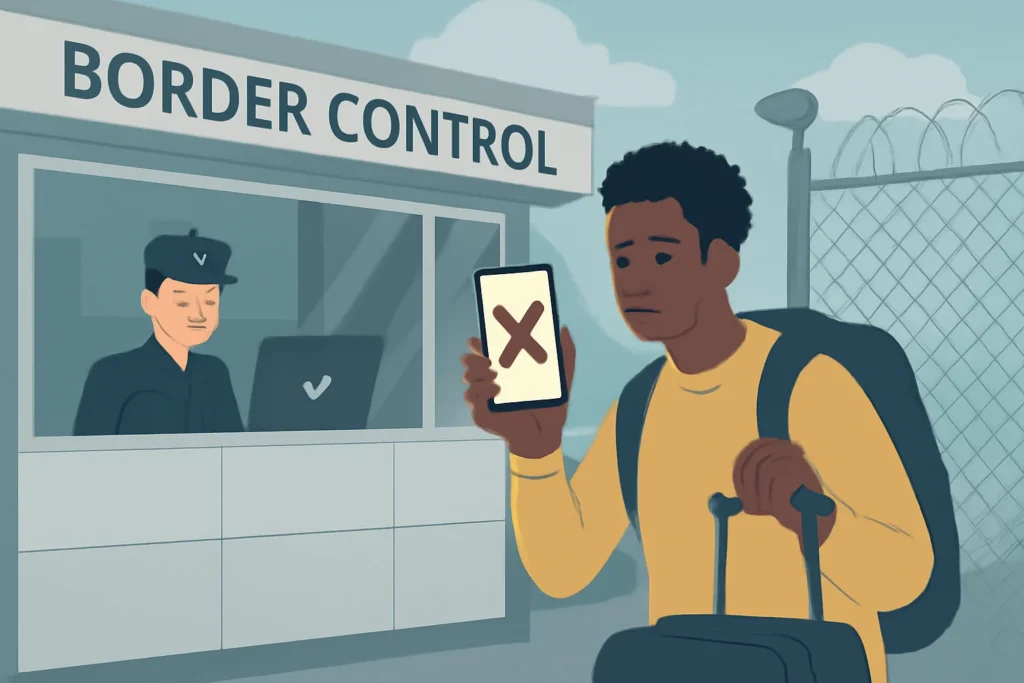 Desnominação e Apartheid Digital: Como o Eufemismo na Fronteira Hackeia a Hospitalidade Global e Filtra Viajantes 1 newsai 9960366822