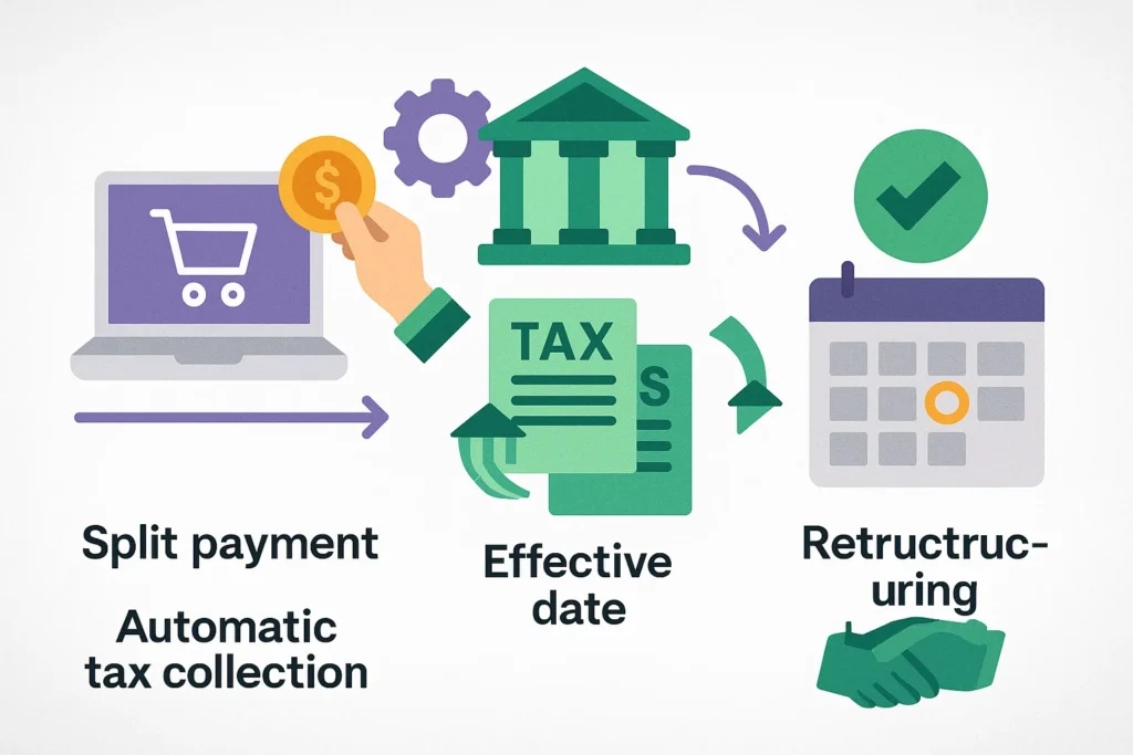 Split Payment explicado, como o recolhimento automático do IBS e da CBS funciona, quando entra em vigor e por que negócios digitais precisam replanejar o caixa 1 newsai 9960367798