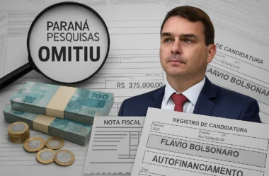 Paraná Pesquisas omitiu que PL bancou pesquisas eleitorais de Flávio Bolsonaro, notas fiscais somam R$ 375 mil e registros no TSE informaram autofinanciamento