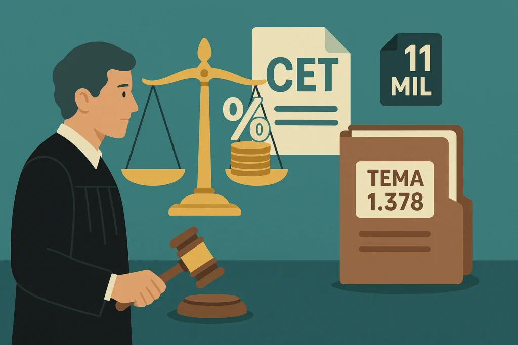 Como o STJ avalia a abusividade de juros, por que o CET pode ser leitura complementar e o que muda para mais de 11 mil processos no Tema 1.378 1 newsai 9960367803